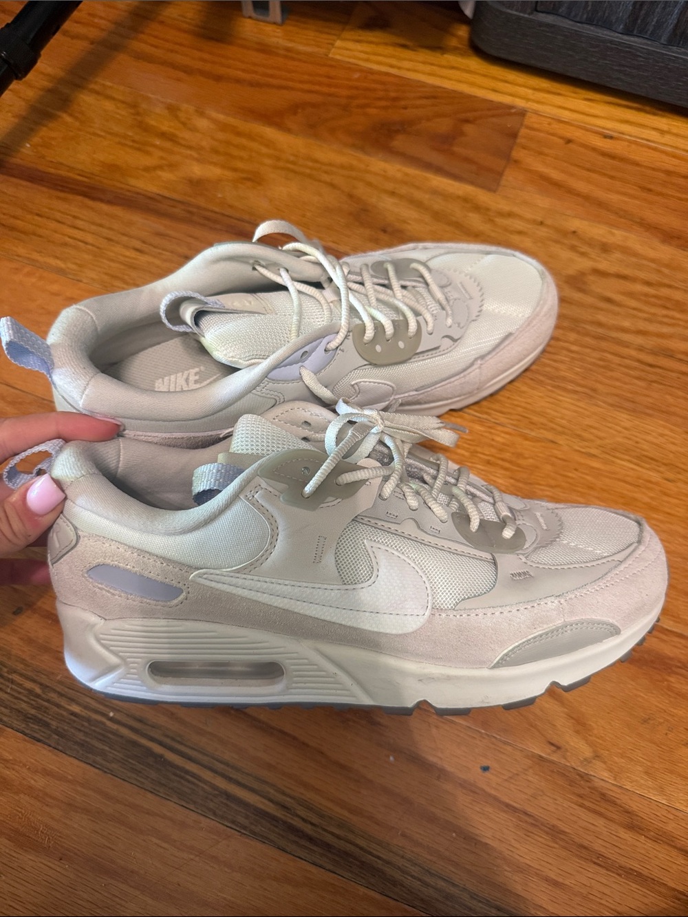 Nike Women’s Air Max Sneakers in Light Beige/Cream